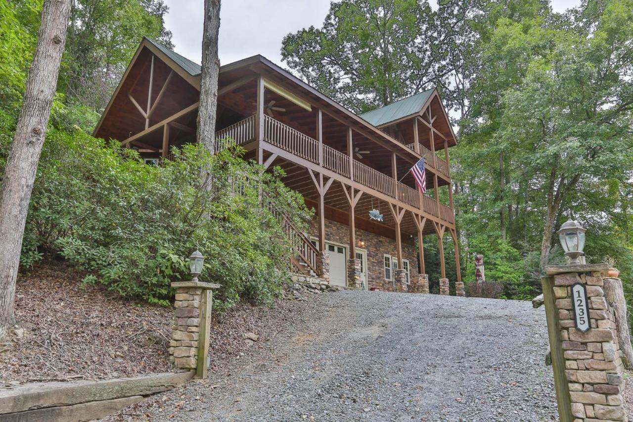 Heaven On The Toccoa Where You Will Enjoy The Sites And Sounds Of The Toccoa River Mineral Bluff Екстер'єр фото
